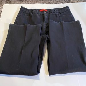 NYDJ tummy tuck jeans SZ 14, GUC, wide leg, stretch, heavy weight